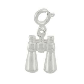 Sterling Silver Binoculars Charm